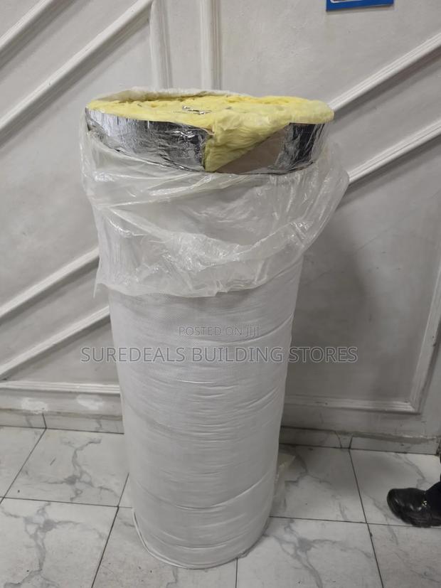 Fibre-Glass Wool Insulation Blankets With Aluminium Foil - 50mm