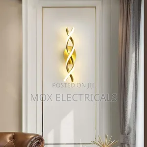 LED Spiral Wall Lights