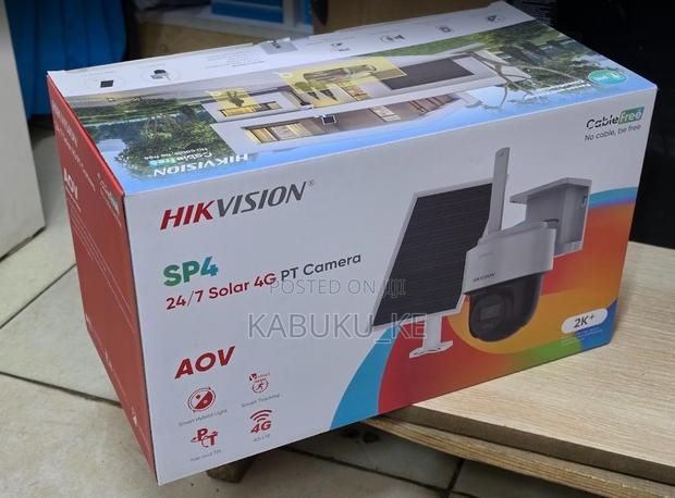 Hikvision 4g Solar Camera - main view