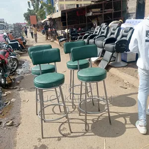 Silver Powder Coating High Stools