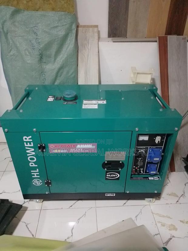 Silent Diesel Generator - main view