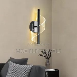 Wall Sconce Spiral Acrylic Led Wall Lamp