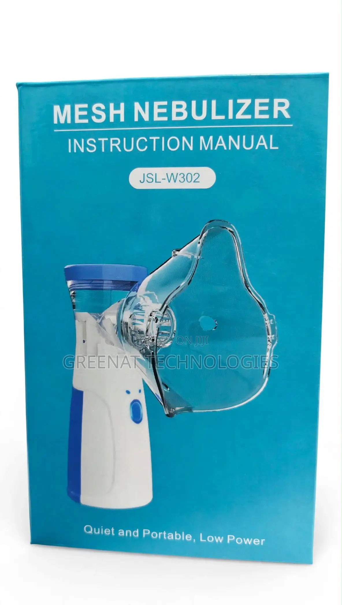 Portable Mesh Nebulizer Quiet Inhaler Adults Kids Rechargeable