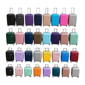 Durable Lightweight 3-in-1 Unbreakable Rubber Plastic Suitcase Bags