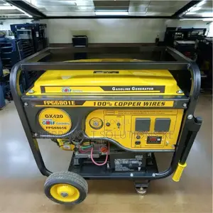 7.5kva Lenhard Golf FPG6801 Petrol Generator – Key Start Wheels