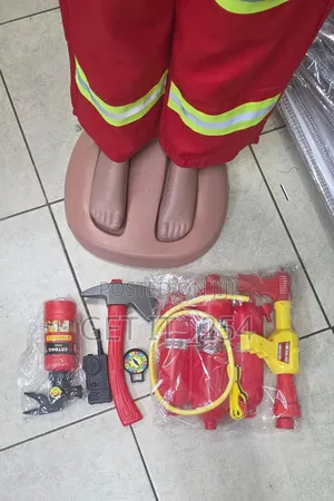 Professional Children Fireman Cosplay Costume