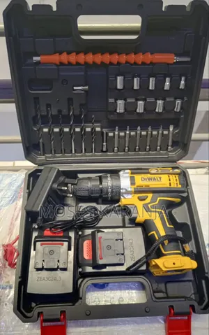 DeWalt Cordless Drill Driver Tool Kit With Carrying Case