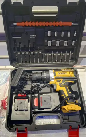 DeWalt Cordless Drill Driver Tool Kit With Carrying Case
