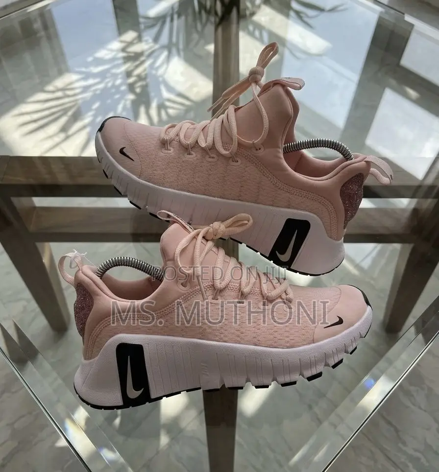Women's Edition Pink Oxford Nike Free Metcon 6 Premium