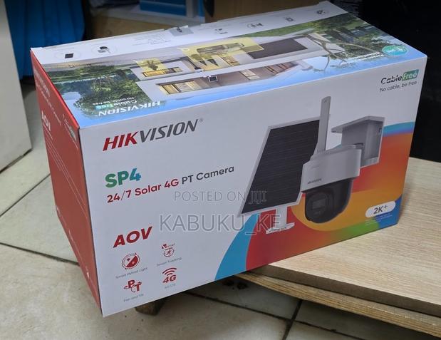 Hikvision DS-2CFSP4/4G 4MP 24/7 Solar 4G PT Camera 24/7 Surveillance