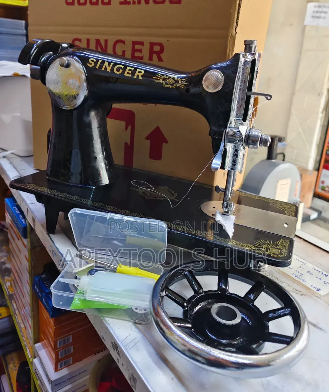 Brand New Original Singer Straight Stitch Sewing Machine Head - Black