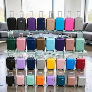 Stylish Durable 3-in-1 Unbreakable Rubber Plastic Suitcase Bags