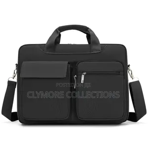 Executive 15.6" Padded Laptop Shoulder Bag Waterproof Casual Briefcase