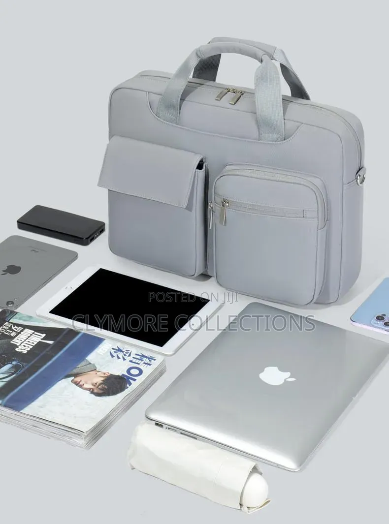 Executive 15.6" Padded Laptop Shoulder Bag Waterproof Casual Briefcase