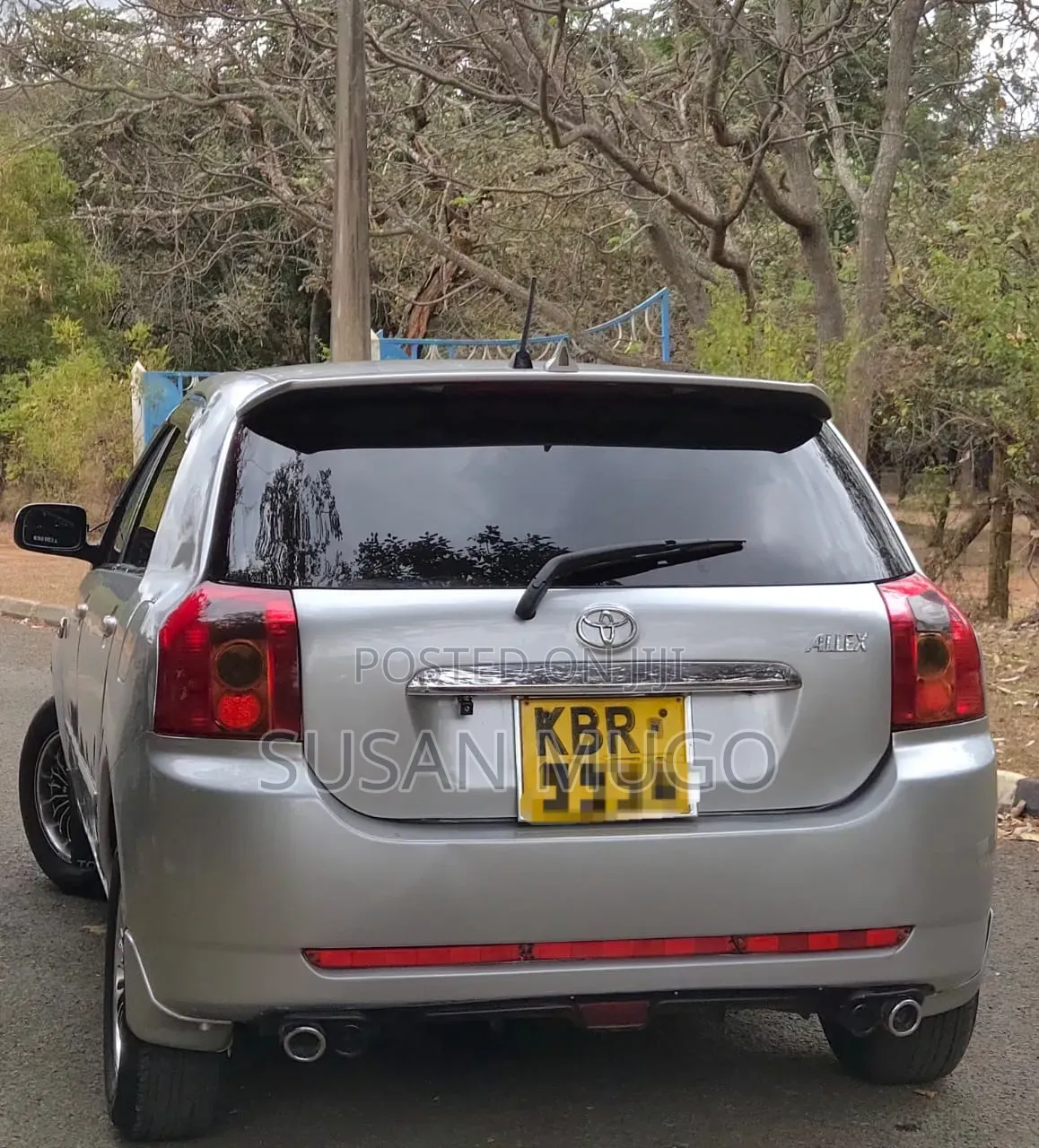 Toyota Allex 2006 Silver