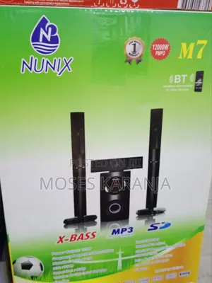 Nunix M7 Mini 3.1 Channel Multimedia Speaker System