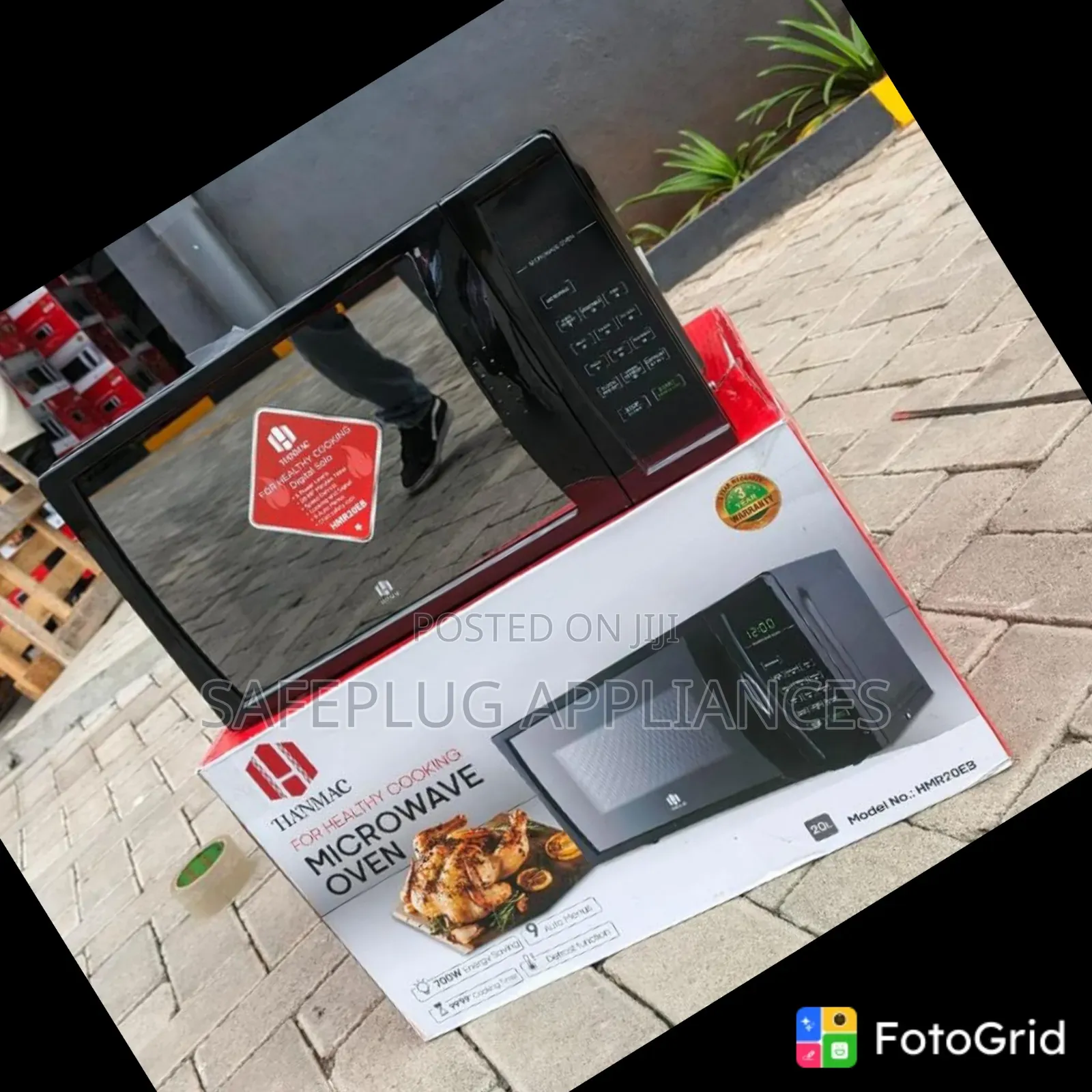 20L Digital Microwave Oven–Modern Kitchen Appliance + 3-Year Warranty