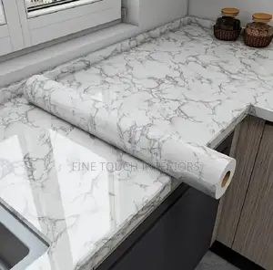 Marble Contact Paper for Kitchen Countertops