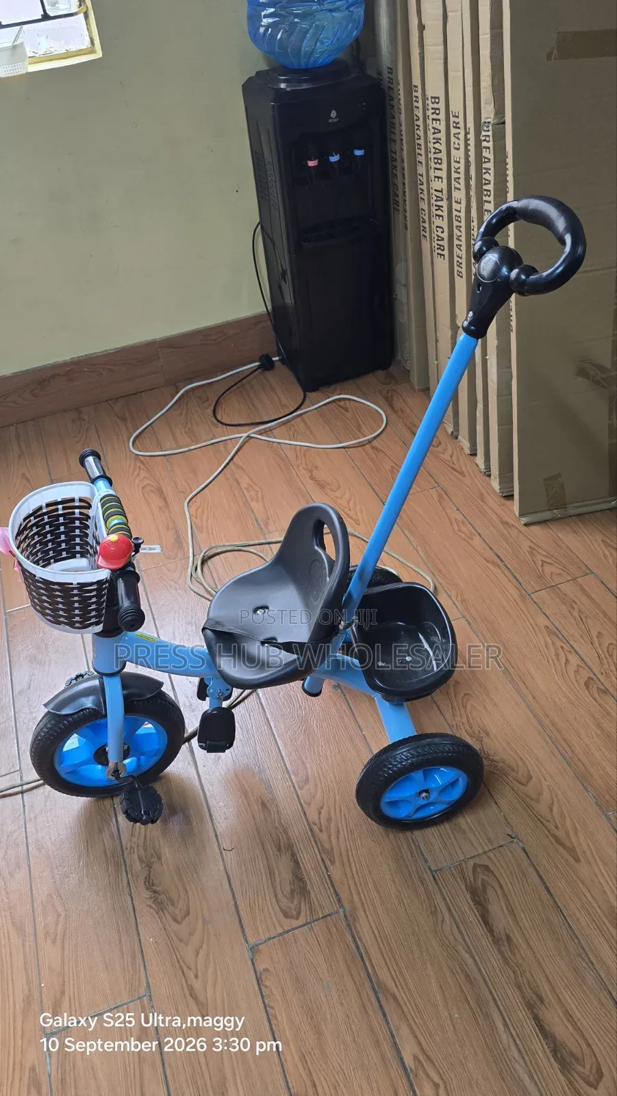 Kids Ride-on Tricycle – Safe, Fun Durable