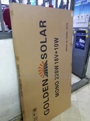 Golden Solar Panel 220W Mono 18V – Brand New
