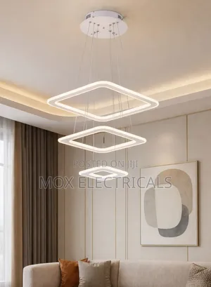 LED Square Ceiling Chandelier
