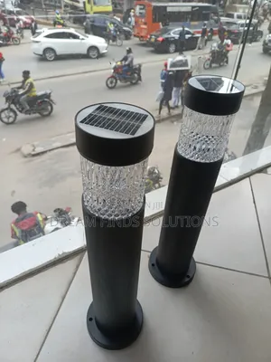 The Aurora Crystal Walkway Lamp Both Solar and AC (Optional)