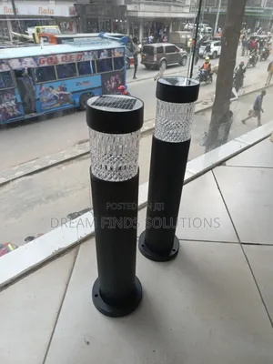 The Aurora Crystal Walkway Lamp Both Solar and AC (Optional)