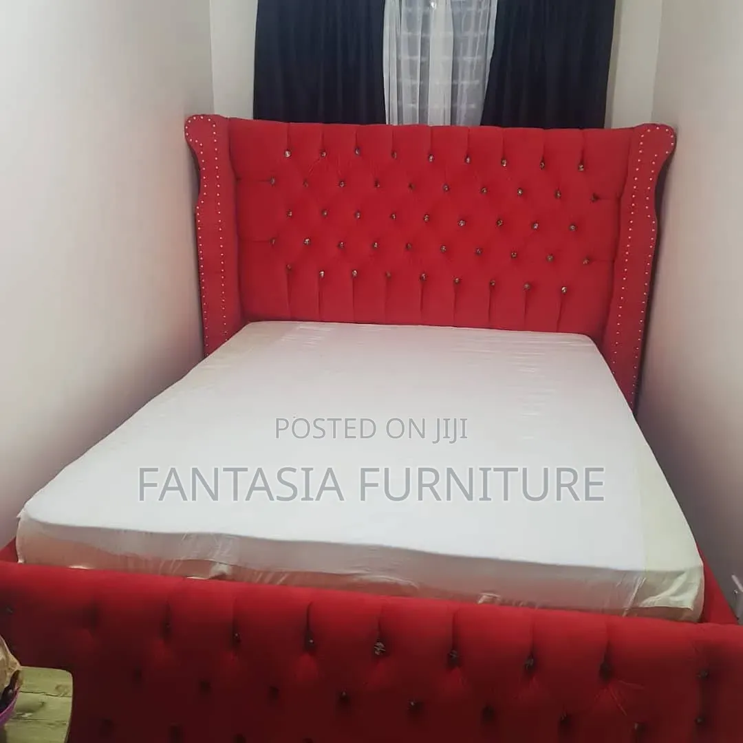 5x6 Red Bed Free Delivery Included