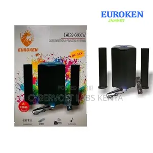 Powerful 2.1 Channel Home Theater Speaker System