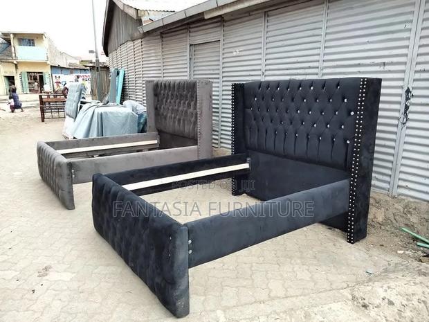 5x6 Black Bed