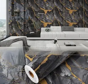 Elegant Marble Contact Paper for Furniture