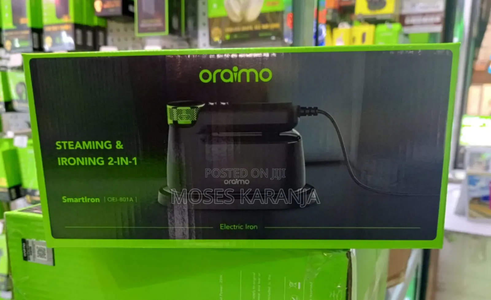 Oraimo Professional Steam Iron Box