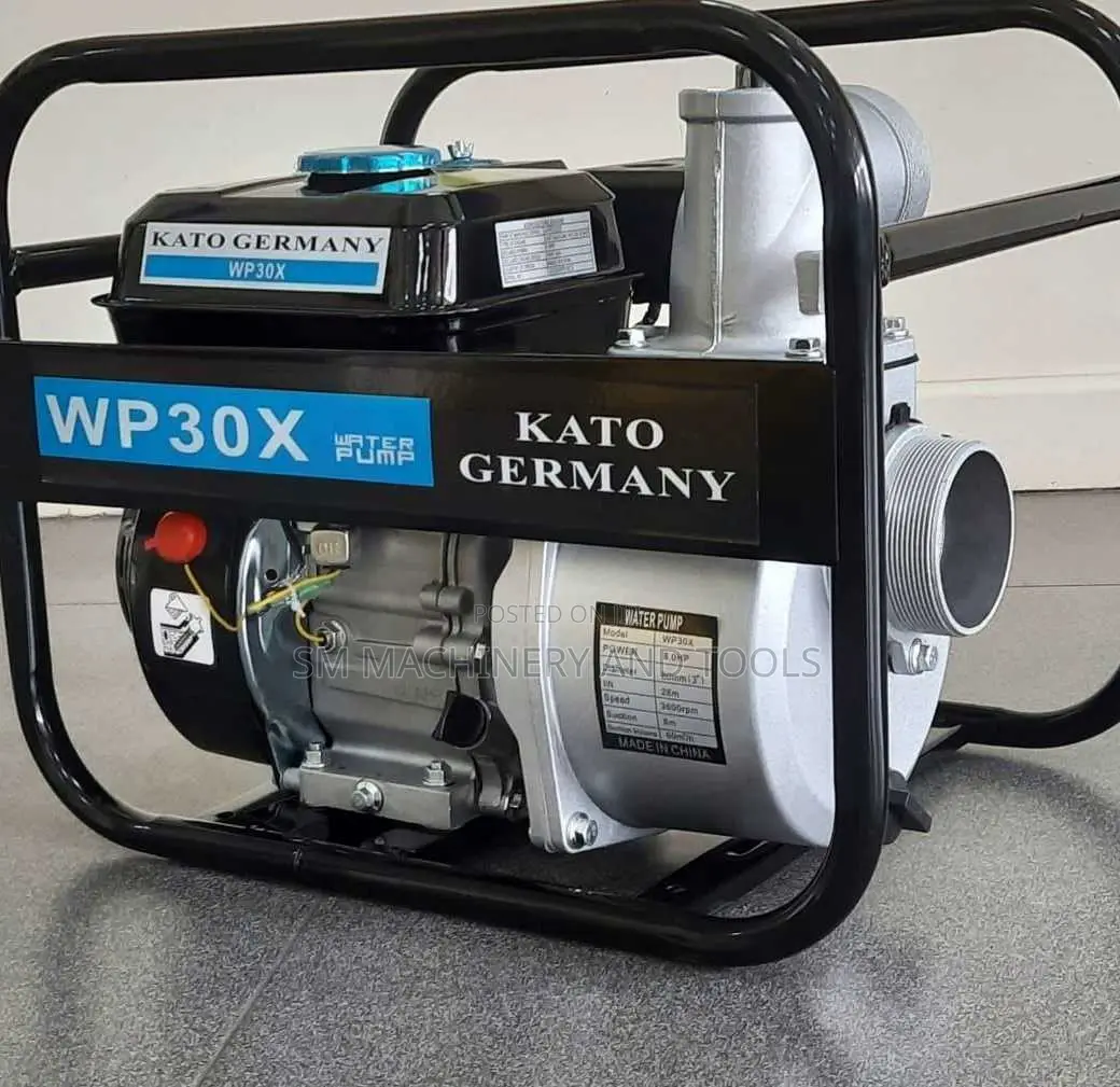 WP30X Kato Germany Water Pump 2 Inches 8hp Engine