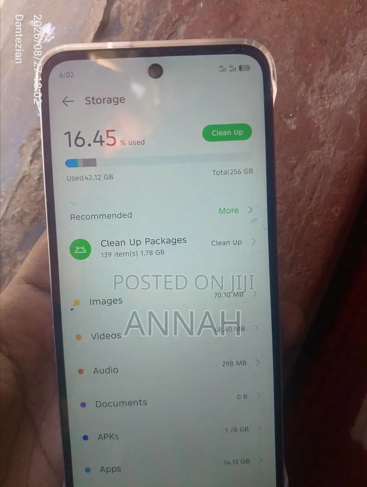 Infinix Hot 60i 256 GB Silver