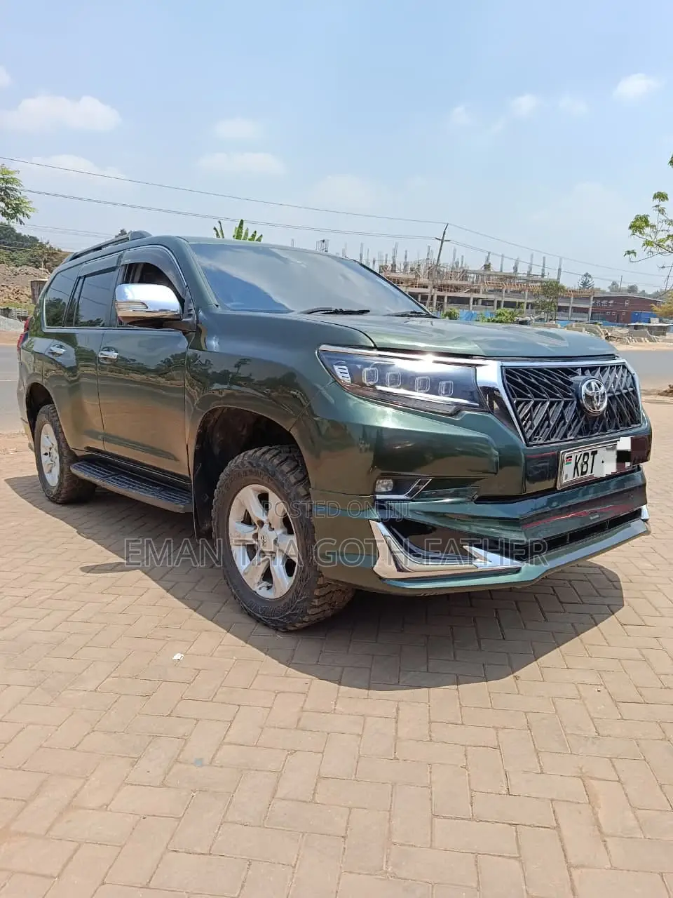 Toyota Land Cruiser Prado 2012 Green