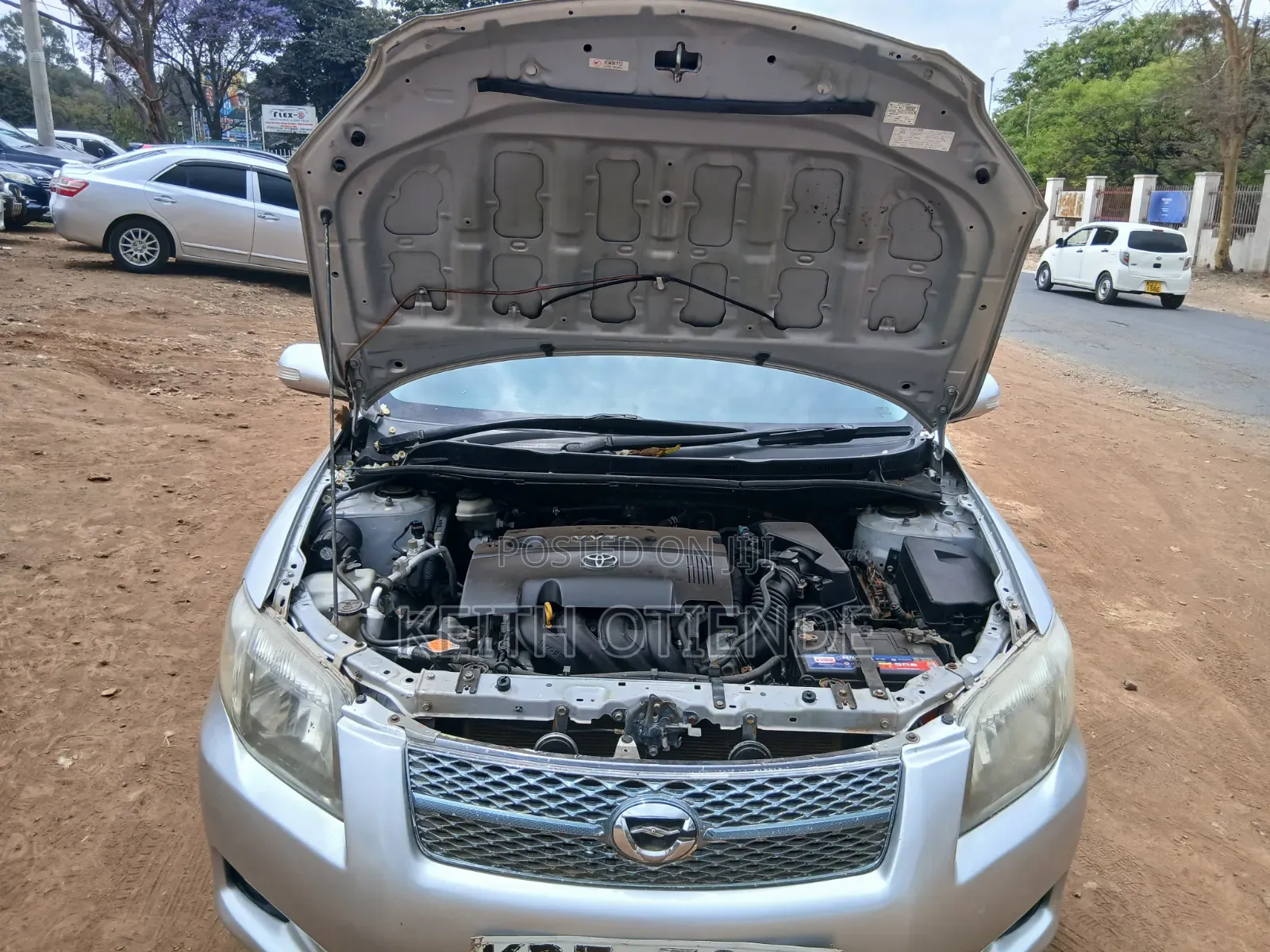 Toyota Corolla Fielder 1.5 Petrol FWD 2007 Silver