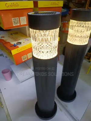 Cylinder Noir Optical Light (Solar/AC)