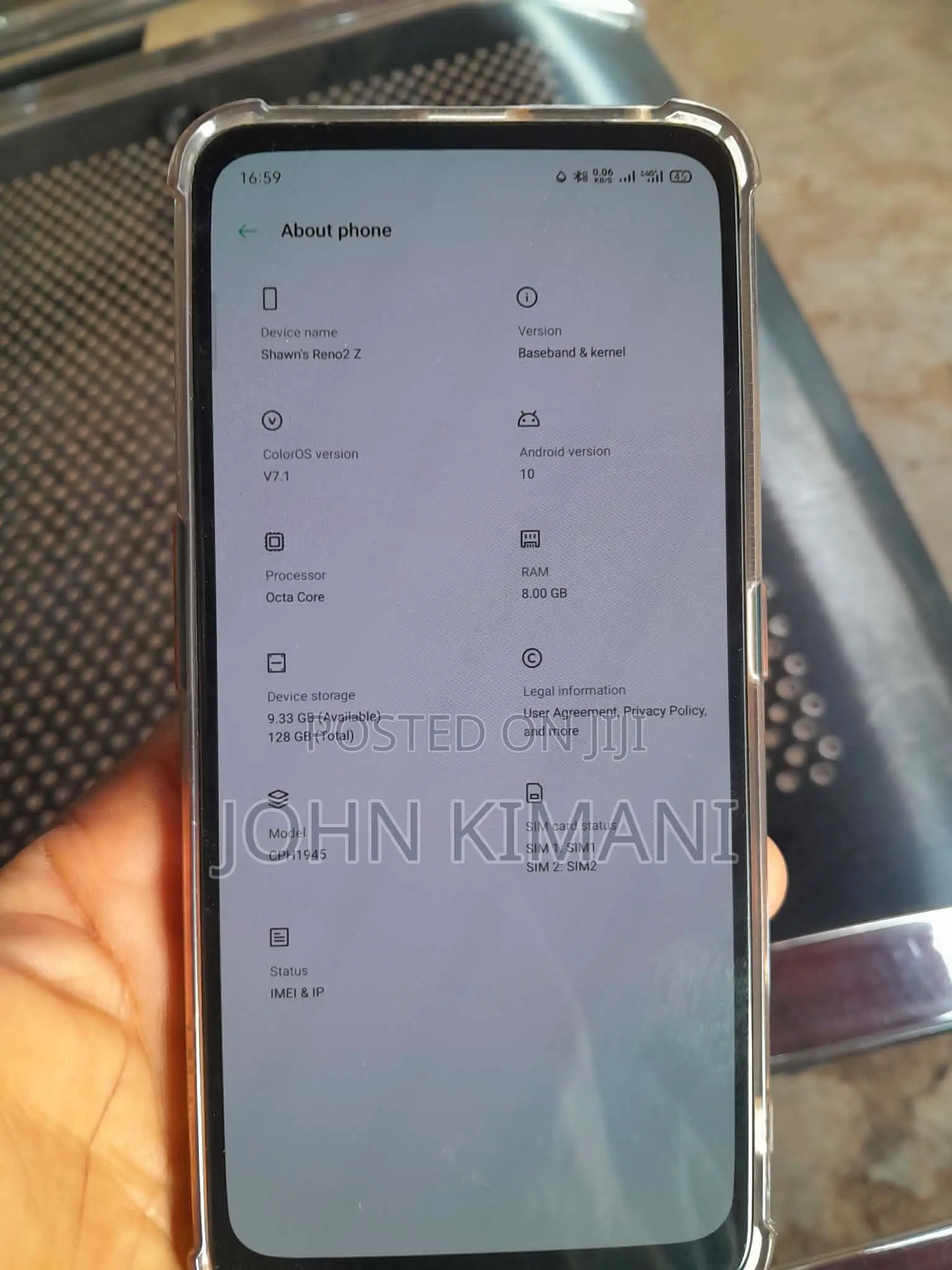 Oppo Reno 2Z 128 GB Purple
