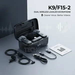/F15-2 Dual Wireless Lavalier Microphone