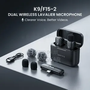 /F15-2 Dual Wireless Lavalier Microphone