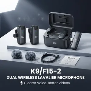 /F15-2 Dual Wireless Lavalier Microphone