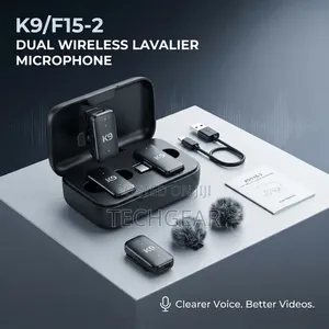 /F15-2 Dual Wireless Lavalier Microphone