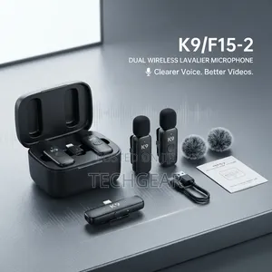 /F15-2 Dual Wireless Lavalier Microphone