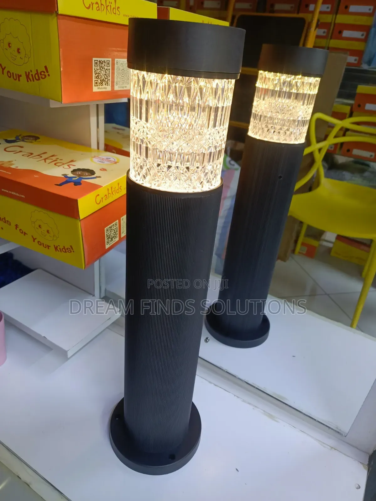 Stardust Solar Column Light
