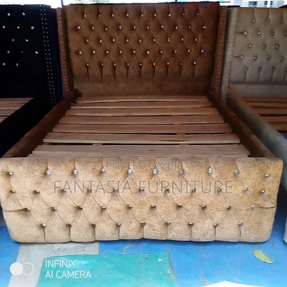 Brown Beds Quality and Available in Different Sizes (5 by 6)