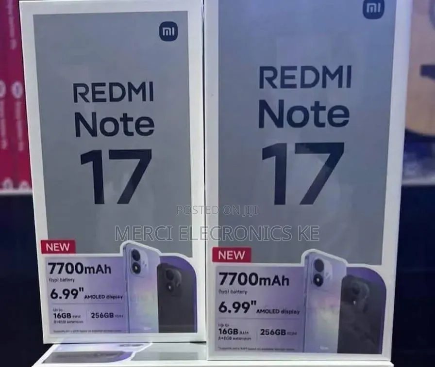 New Xiaomi Redmi Note 17 256 GB Red