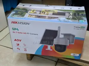 Hikvision Solar 4G PT Security Camera Kit –+ Wireless Outdoor Camera