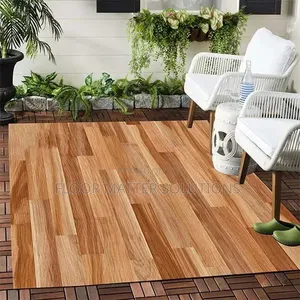 Brown Luxury Vinyl Tile