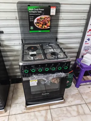 Synix Standing Cooker 50*50 (3+1 With Oven)