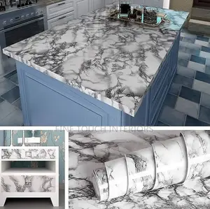 Modern Marble Wallpaper for Kitchen Surfaces
